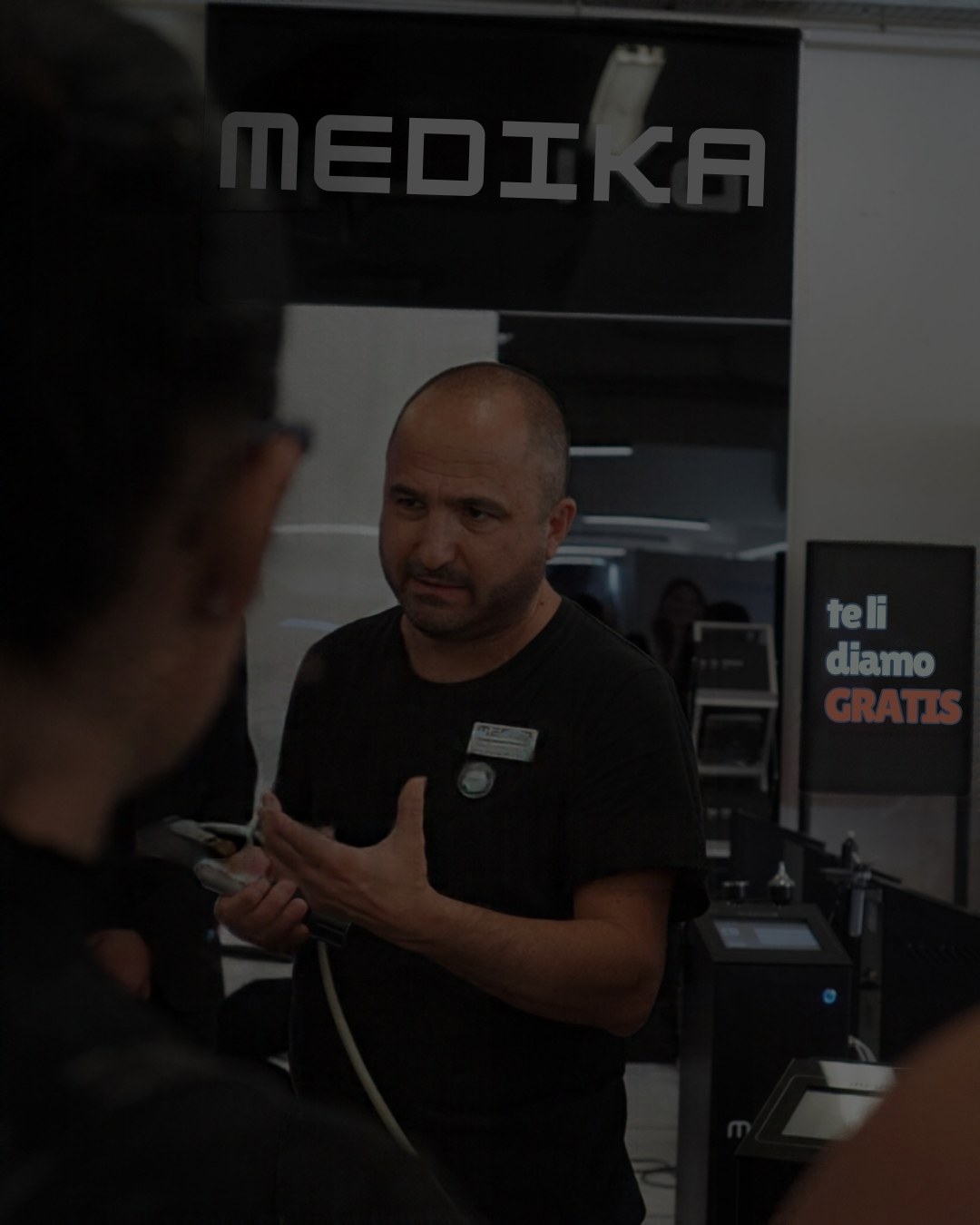 Attilio Cecchini a un evento Medika